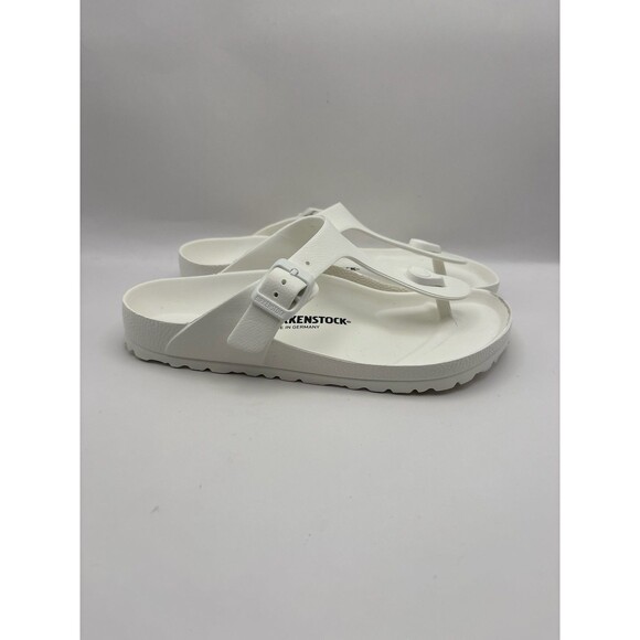 Birkenstock Shoes - Birkenstock Gizeh Essentials EVA Women’s Sandals White Size 5